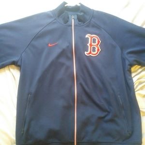 Mens Nike Boston Red Sox zip up sweatshirt